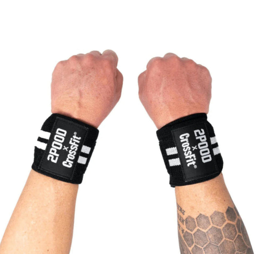 2Pood Wrist Wraps CrossFit Black