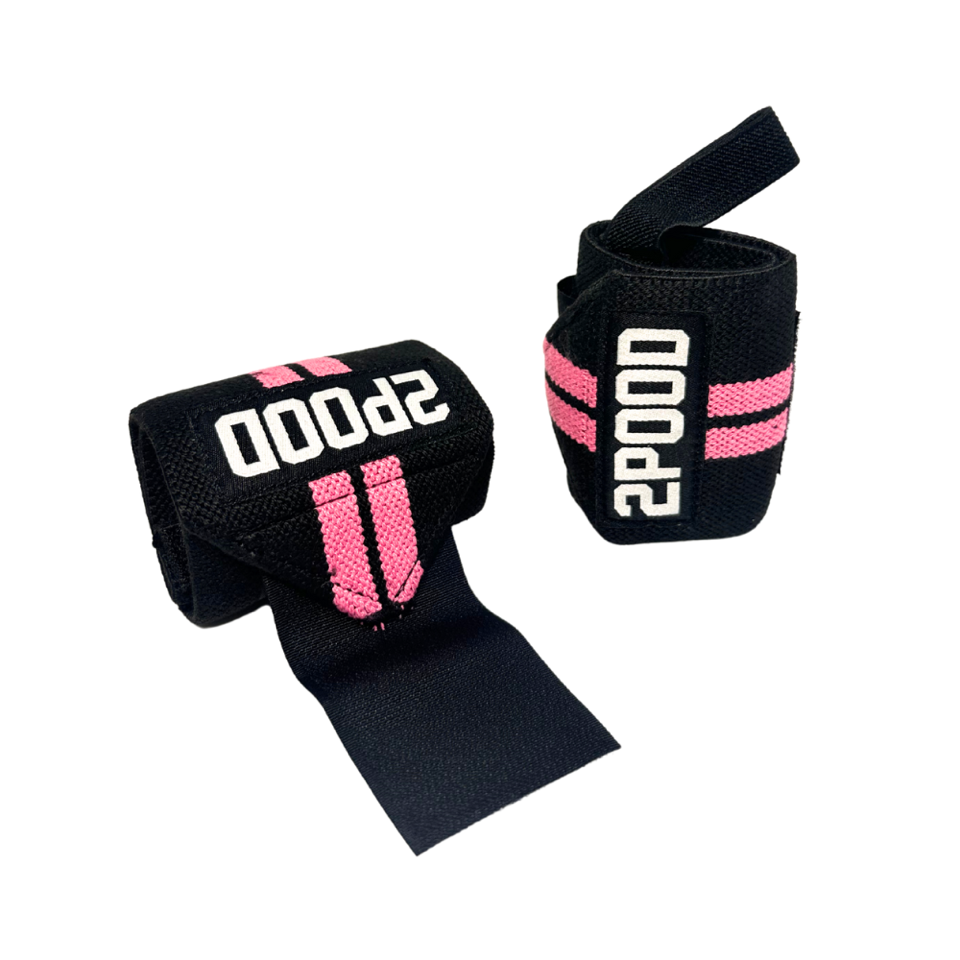 2Pood Wrist Wraps Pink