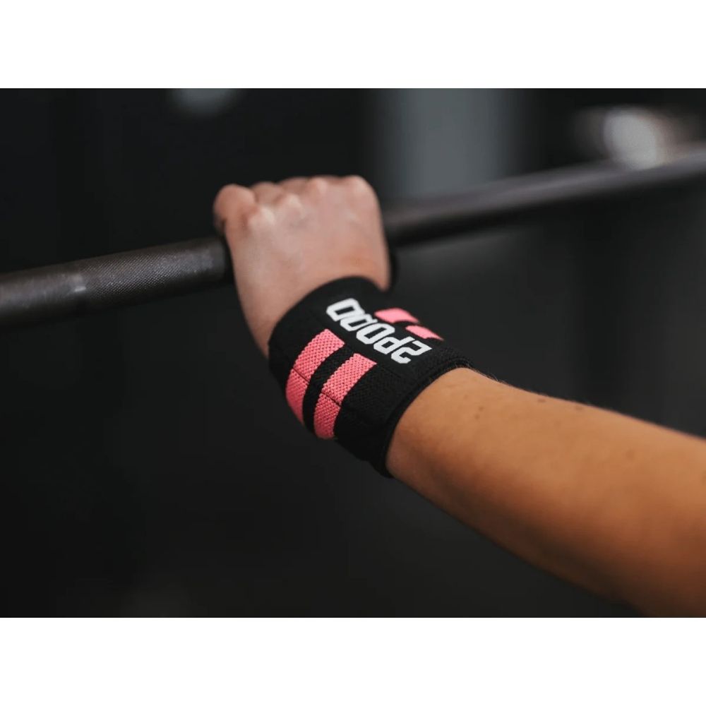 2Pood Wrist Wraps Pink