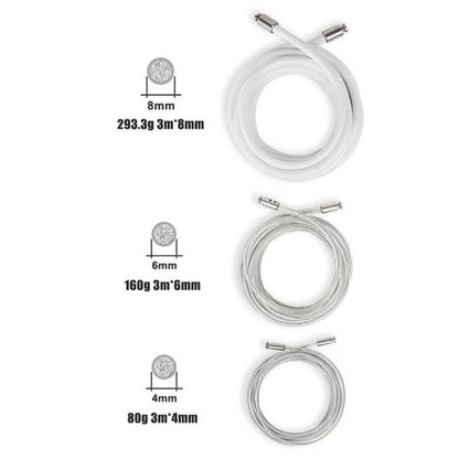 AL Beast one Heavy Rope Set - Silver