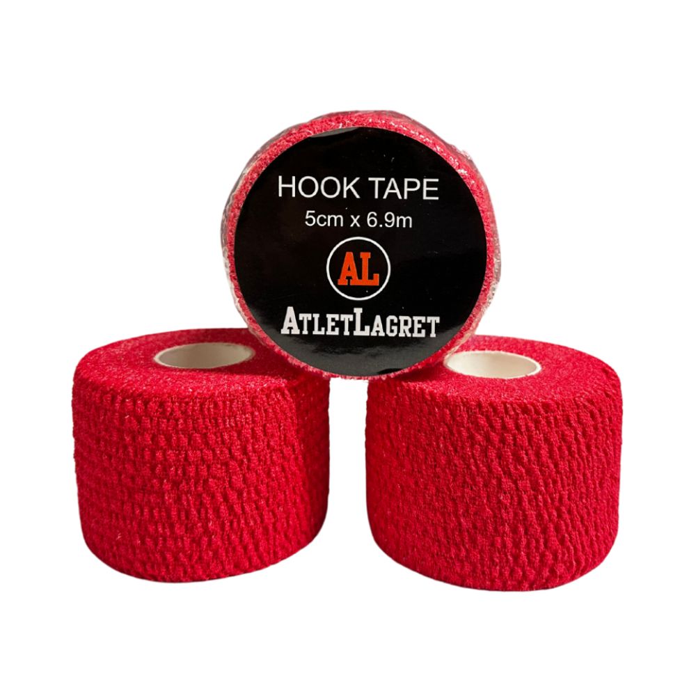 AL Premium Hook Grip Tape 3-Pack - Red
