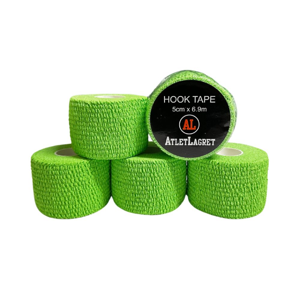 AL Premium Hook Grip Tape 5-Pack - Green