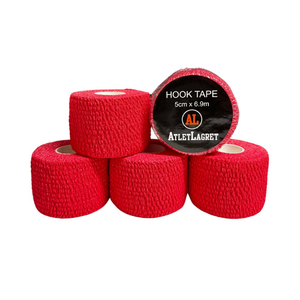 AL Premium Hook Grip Tape 5-pack - Red