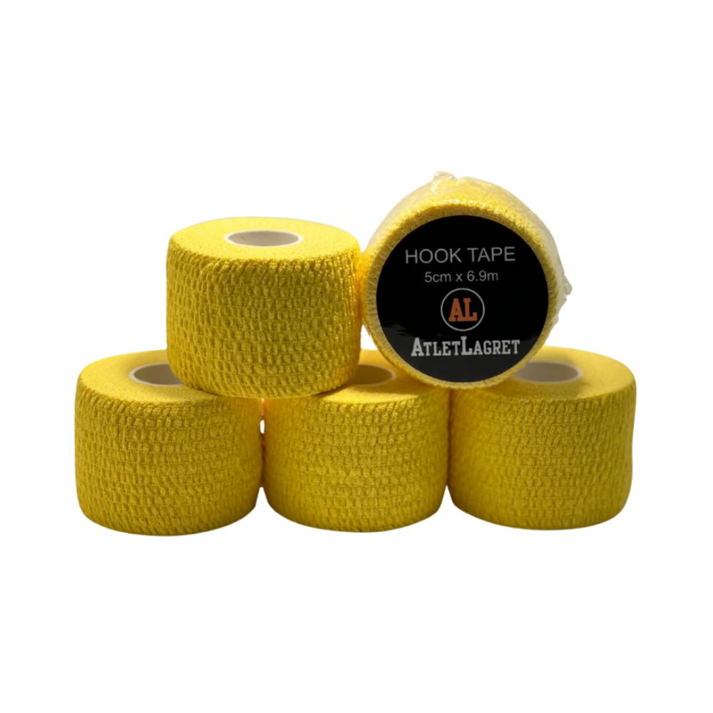 AL Premium Hook Grip Tape 5-Pack - Yellow