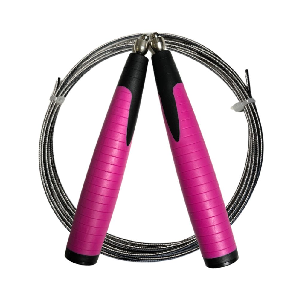 AL Jump Rope Silikon Handtag - Pink