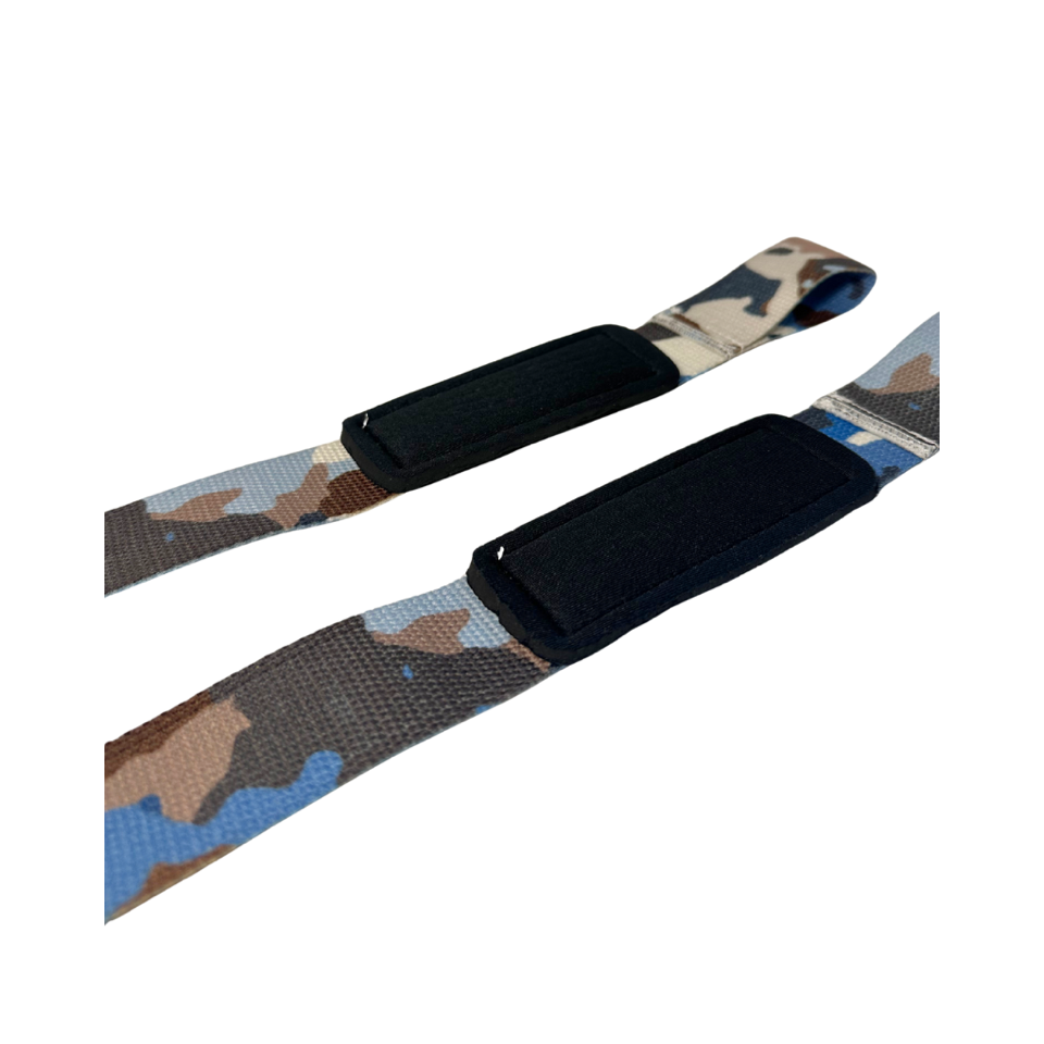AL Lifting Straps - Blue Camo