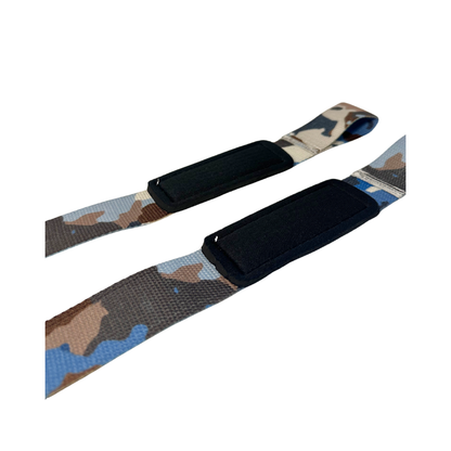 AL Lifting Straps - Blue Camo