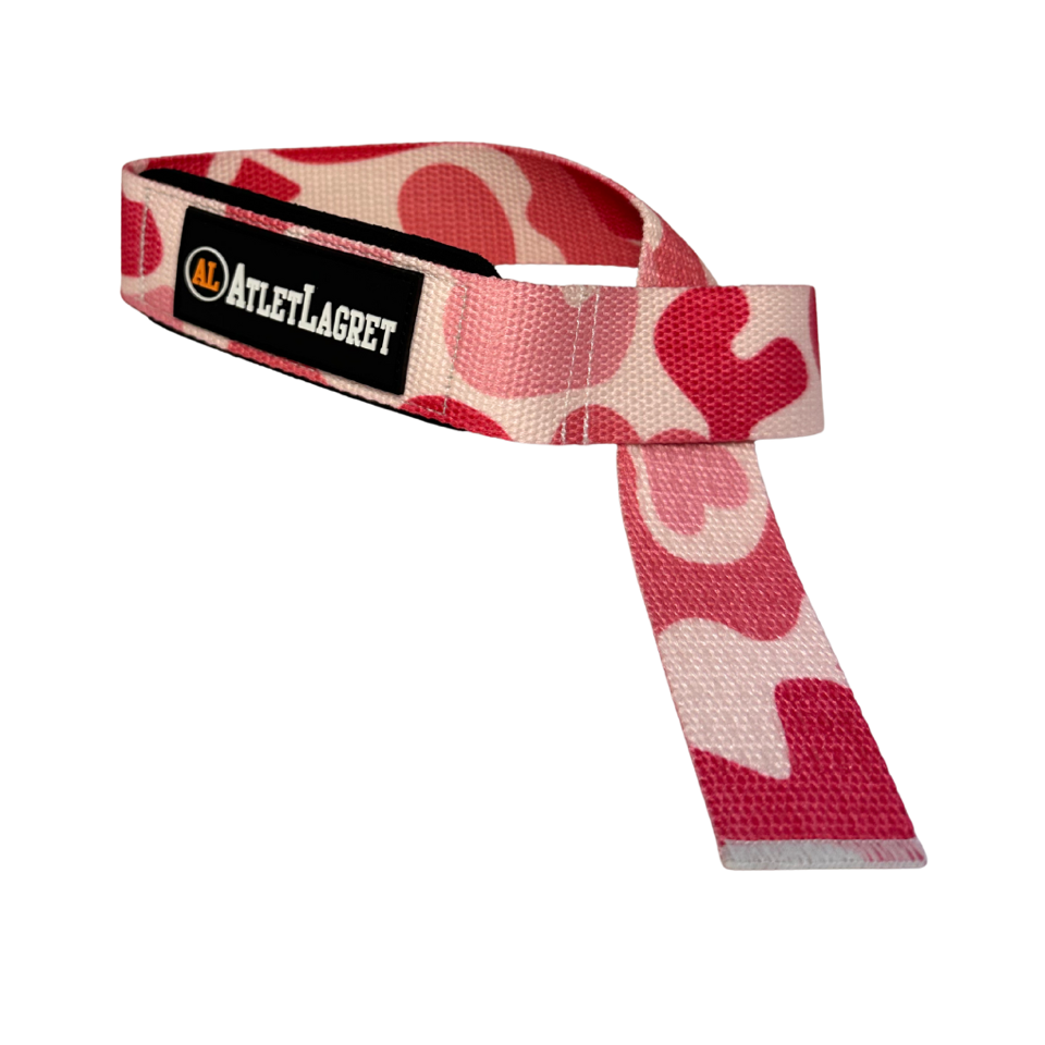 AL Lifting Straps - Pink Camo