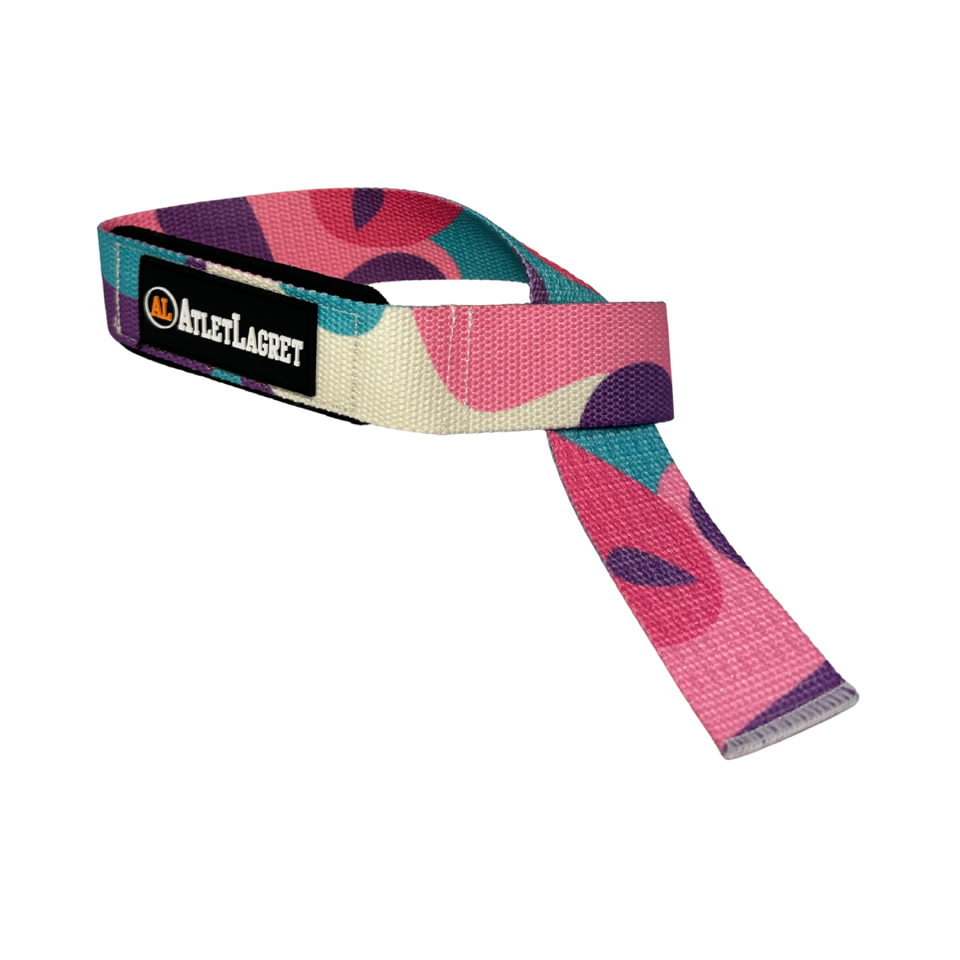 AL Lifting Straps - Purple Camo