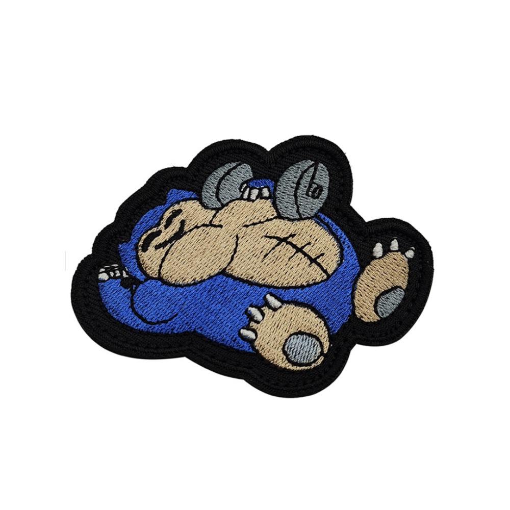 AL Patch Blue Bear - Embroidery Blue