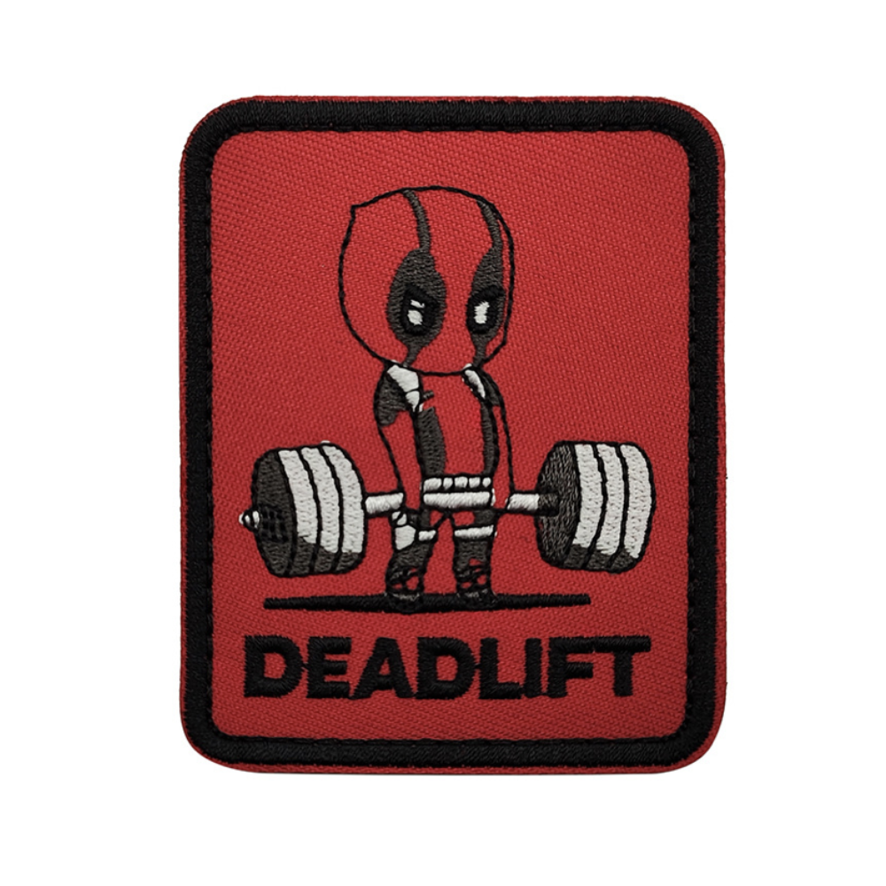 AL Patch Deadlift - Embroidery Red