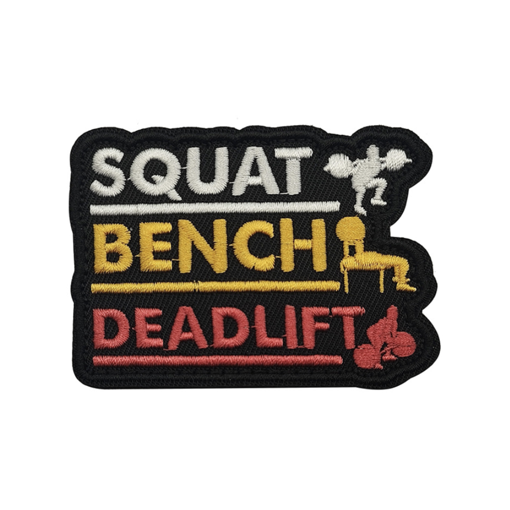 AL Patch Squat - Embroidery Black