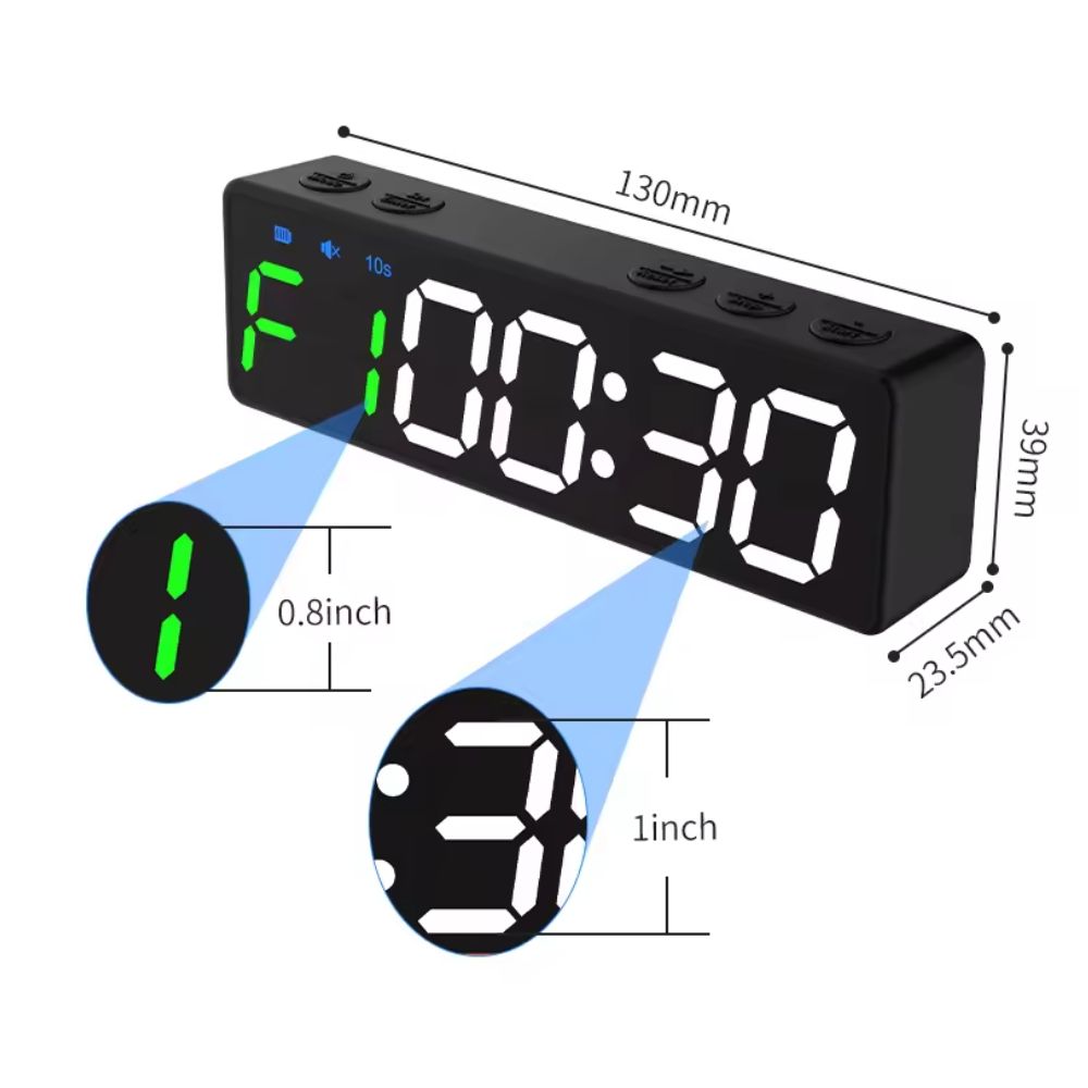 AL Portabel Timer Q10 - Black