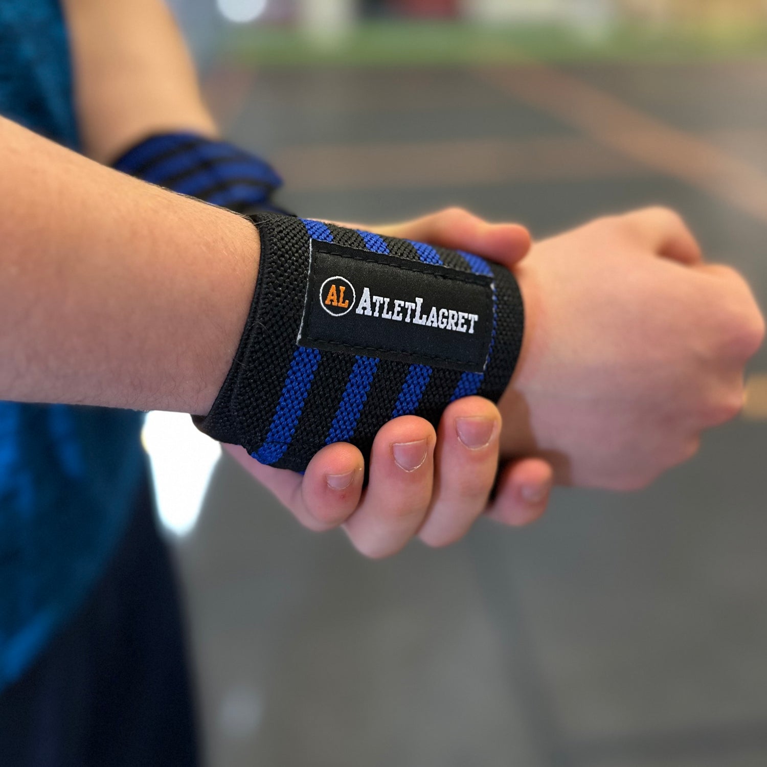 AL Wrist Wraps - Black/Blue
