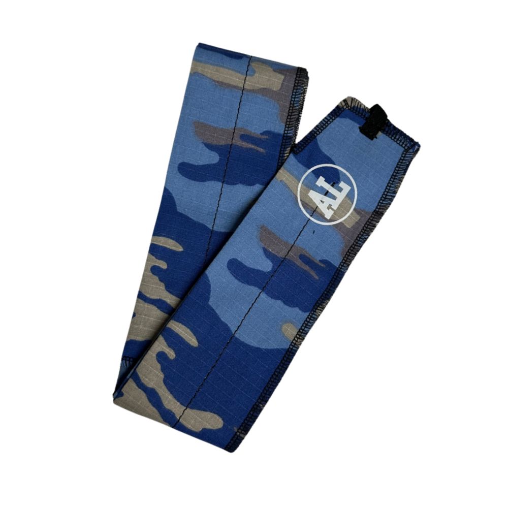 AL Wrist Wraps Bomull - Blue Camo