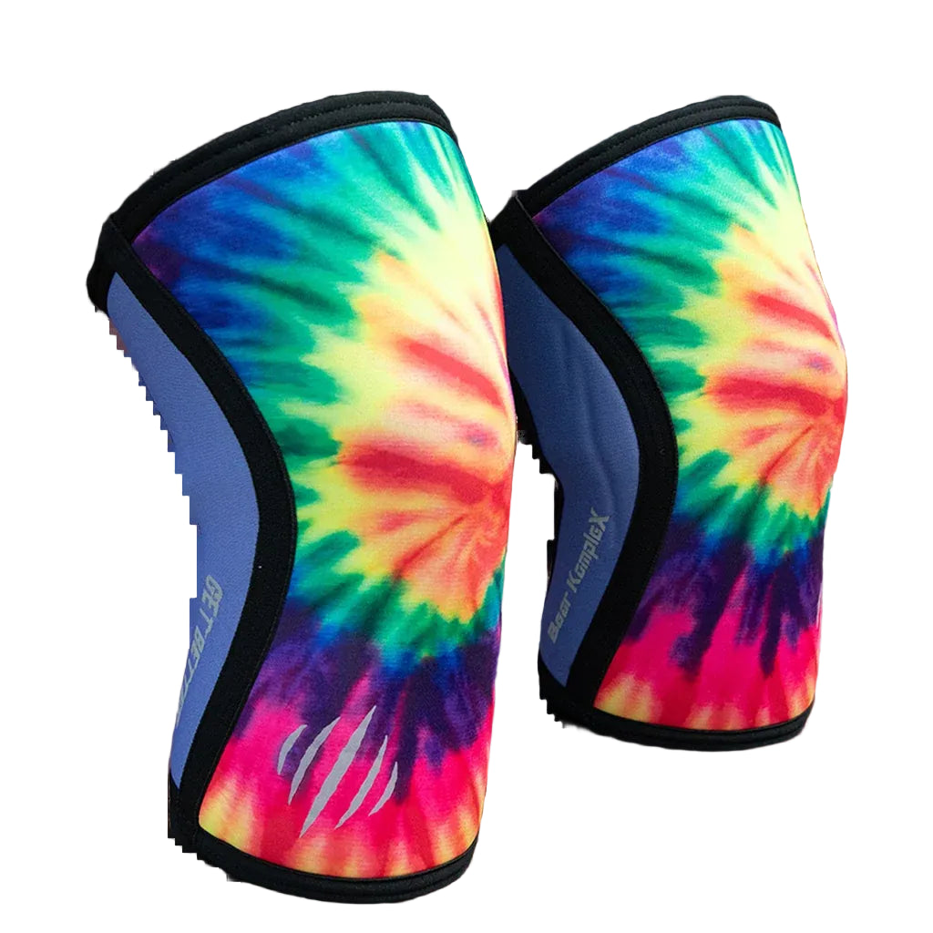 Bear KompleX Knee Sleeves - Tie Dye