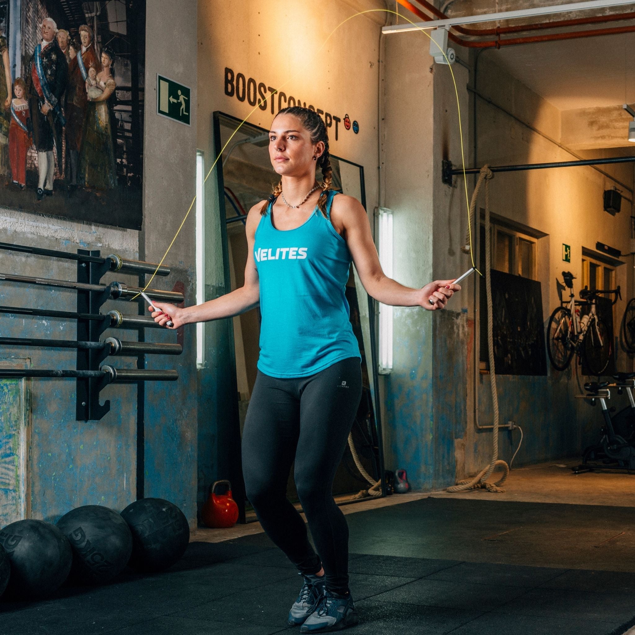 Velites - Fire 2.0 Speed Rope Silver