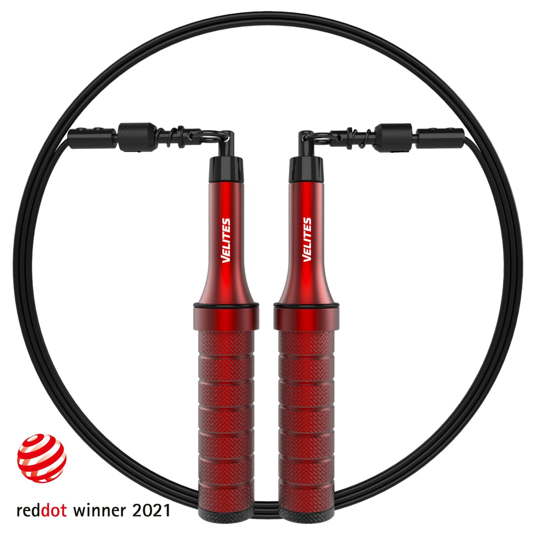 Velites Earth 2.0 Heavy Jump Rope - Red