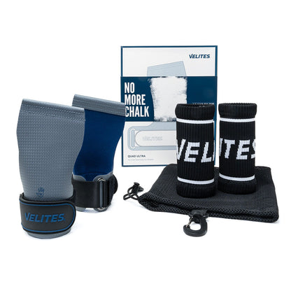 Velites - Quad Ultra Grips No Chalk Grey Kit