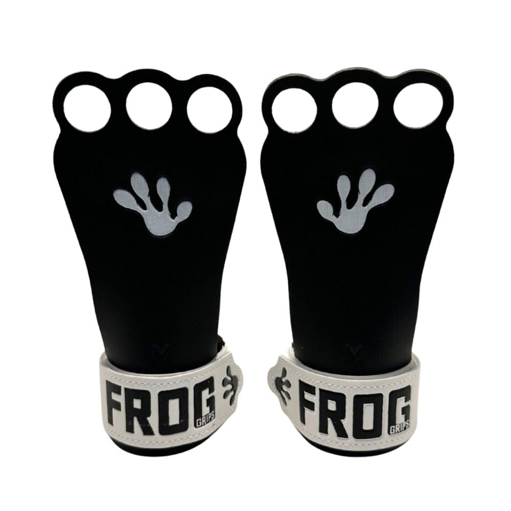 Frog Base Grips 2.0 - HD Black/White       3-Hole