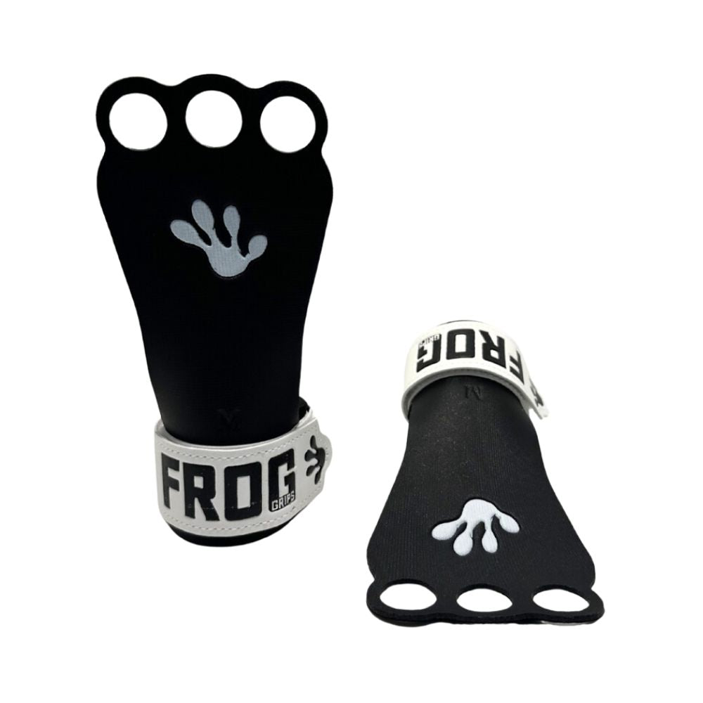 Frog Base Grips 2.0 - HD Black/White       3-Hole