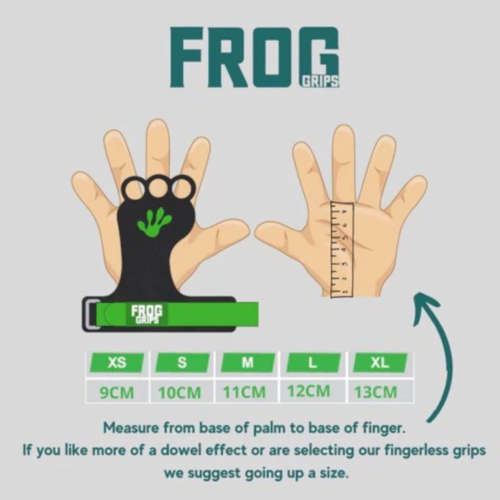 Frog Base Grips 2.0 - HD Black/White       3-Hole