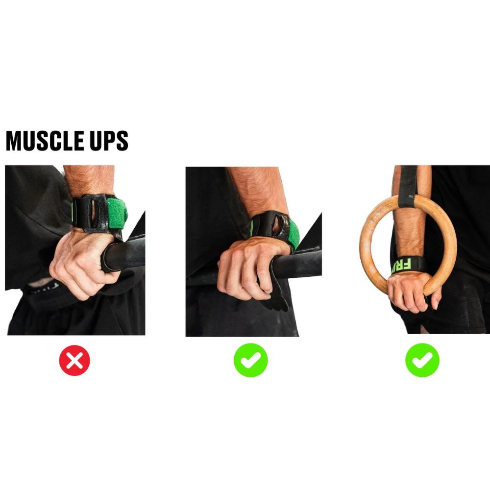 Frog Grips - Base Grips 2.0 - OG Black/White Fingerless