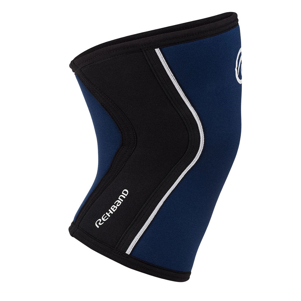 Rehband RX Knee Sleeves 5 mm Black/Navy 1-pack