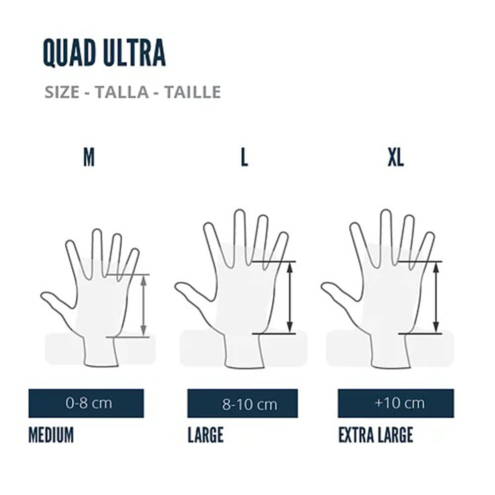 Velites Quad Ultra Grips No Chalk White Kit
