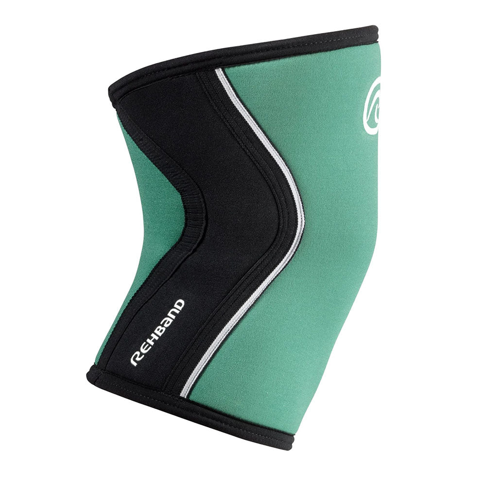 Rehband RX Knee Sleeves 5 mm Black/Green 1-pack