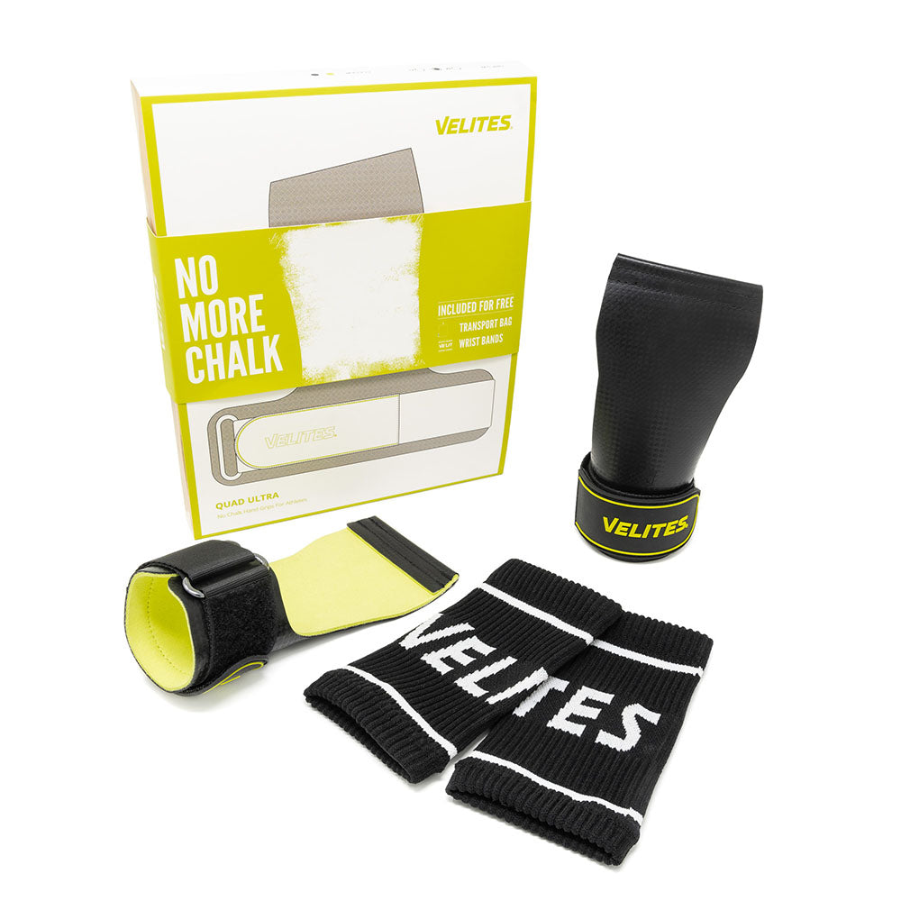 Velites - Quad Ultra Grips No Chalk Black Kit