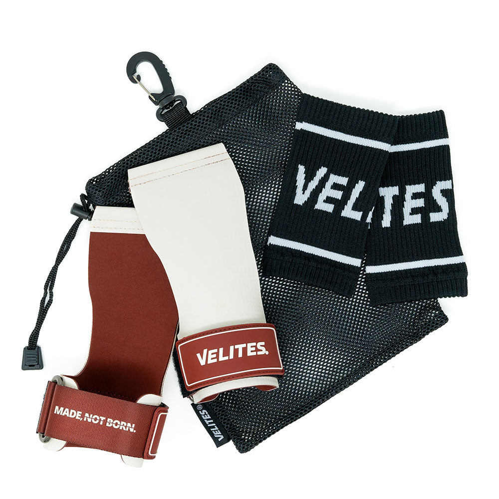 Velites Quad Ultra Grips No Chalk White Kit