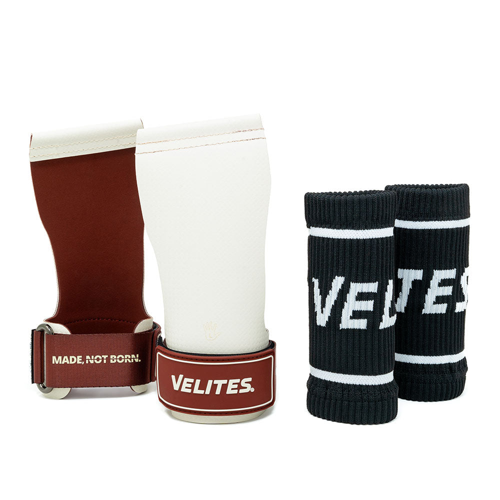 Velites Quad Ultra Grips No Chalk White Kit