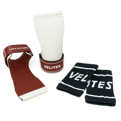 Velites Quad Ultra Grips No Chalk White Kit