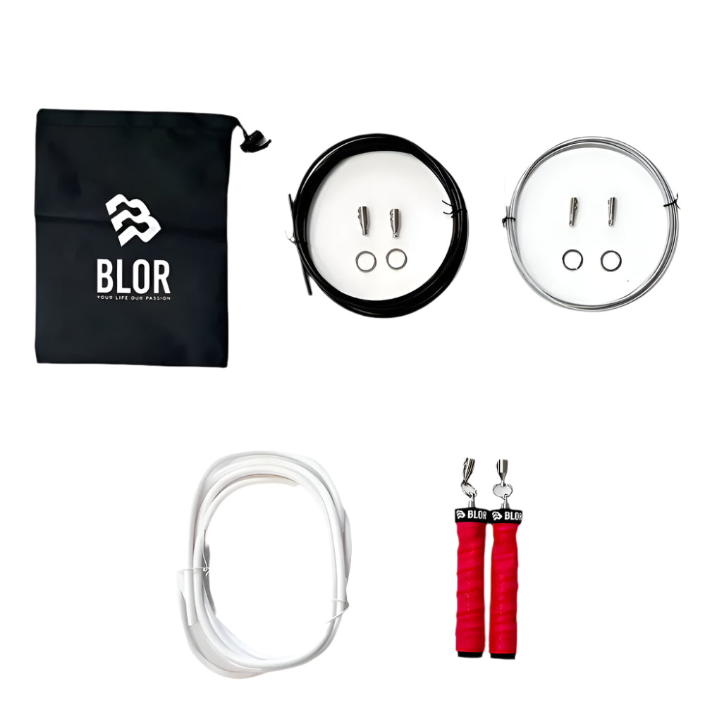 Blor Heavy Speed Rope - Red