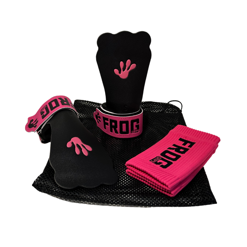 Frog Grips - Base Grips 2.0 HD Pink Fingerless