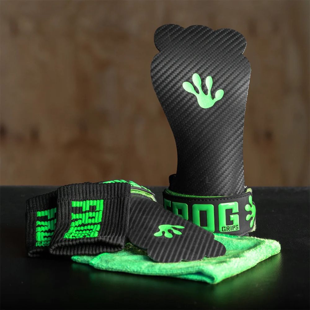 Frog Elite Grips 4.0 - HD Green Fingerless