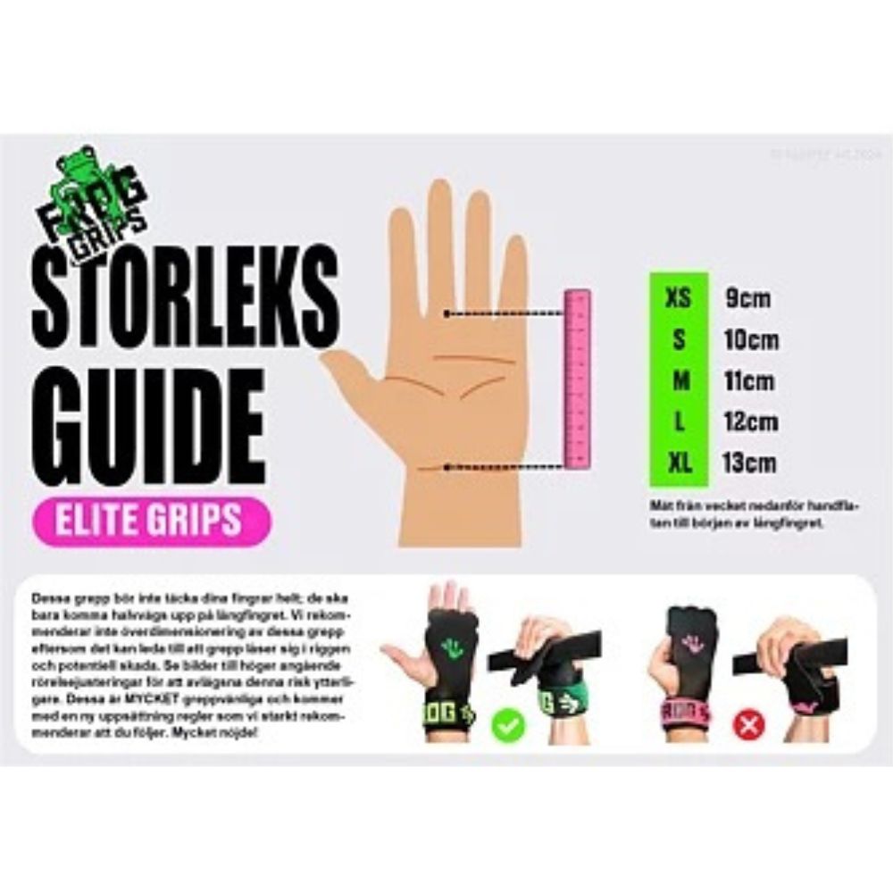 Frog Elite Grips 4.0 - HD Green Fingerless