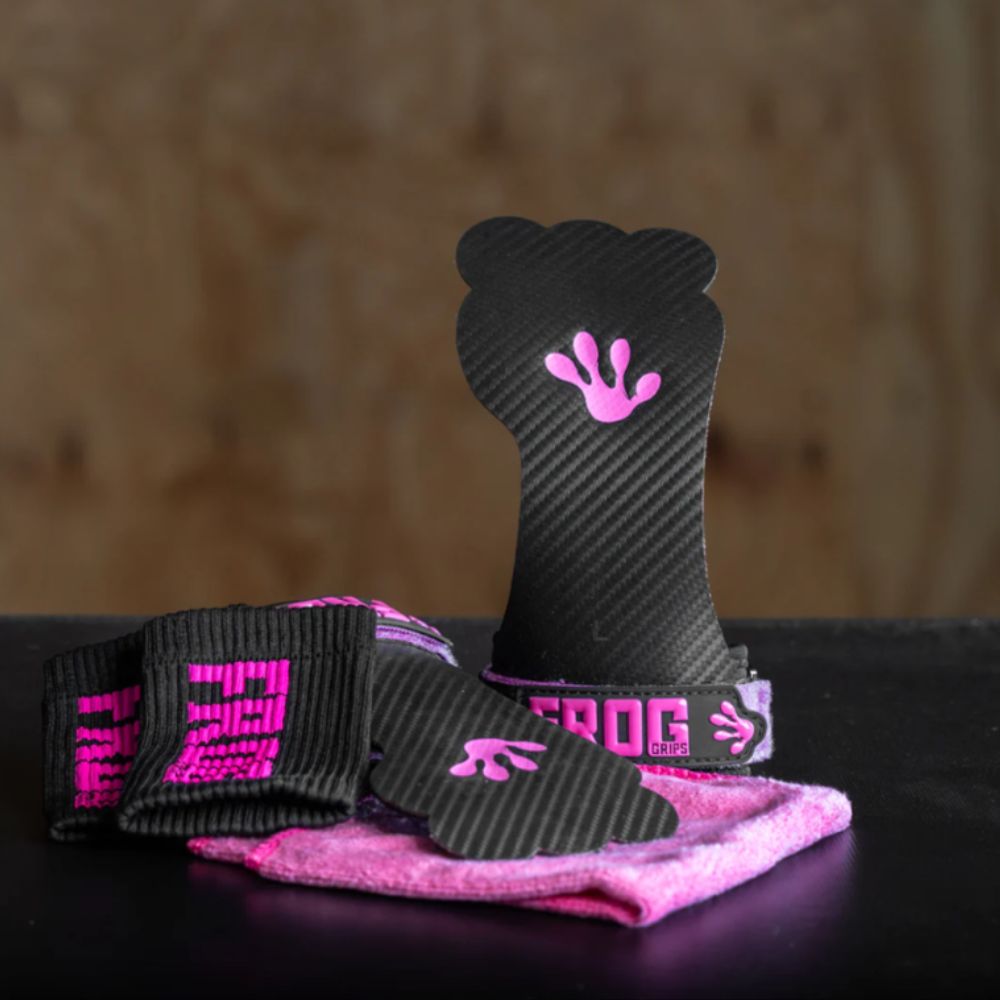 Frog Elite Grips 4.0 - HD Pink Fingerless