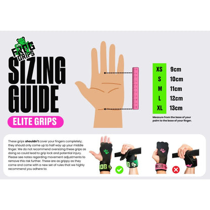 Frog Grips - Elite Grips 4.0-OG Green Fingerless