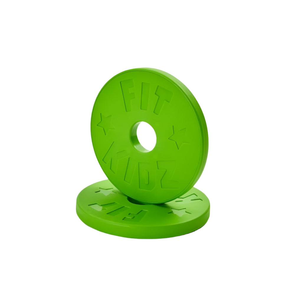 Fit kidz Extra Viktplattor Green