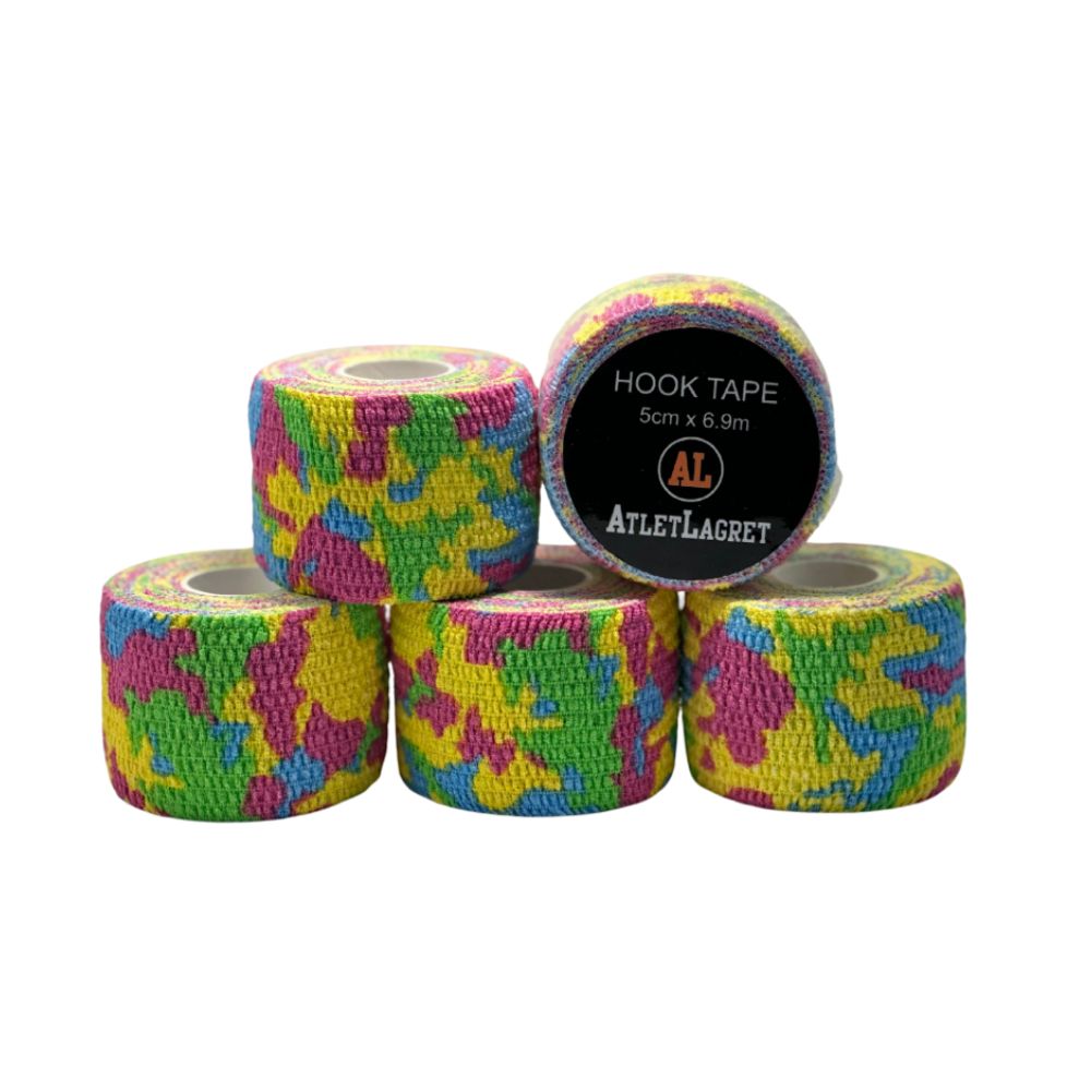 AL Hook Tape Pink Camo 5-pack