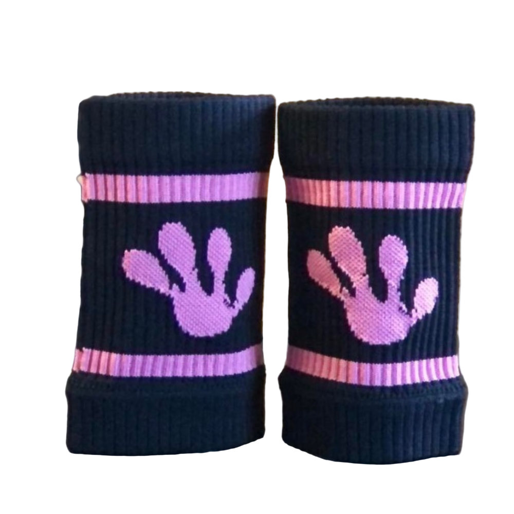 Frog Grips - Wristband 12 cm Black/Pink
