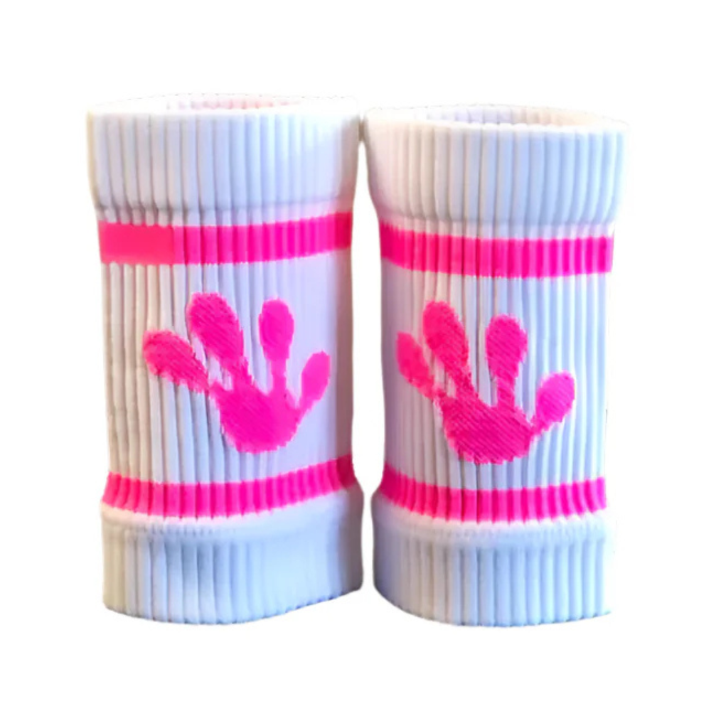 Frog Grips - Wristband  White/Pink 12cm