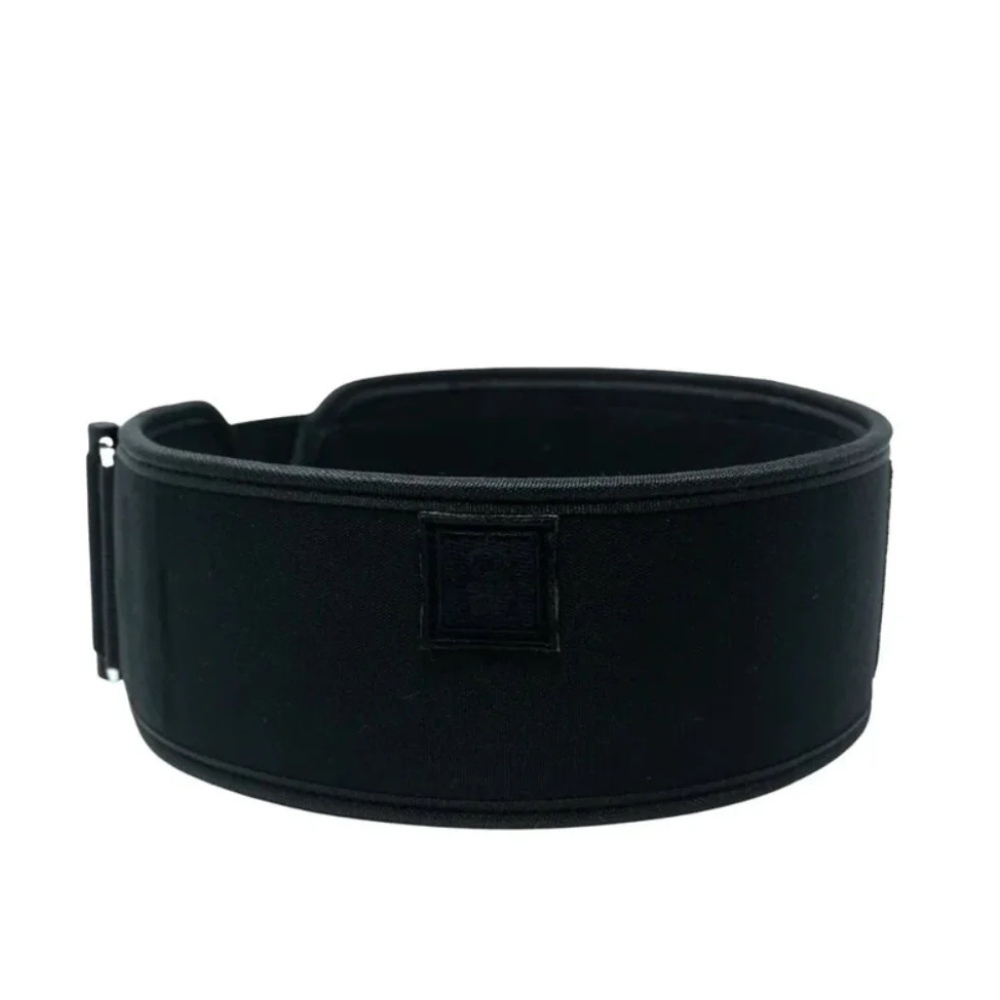 2Pood Weightlifting Belt straight Snake Eyes 4 Black