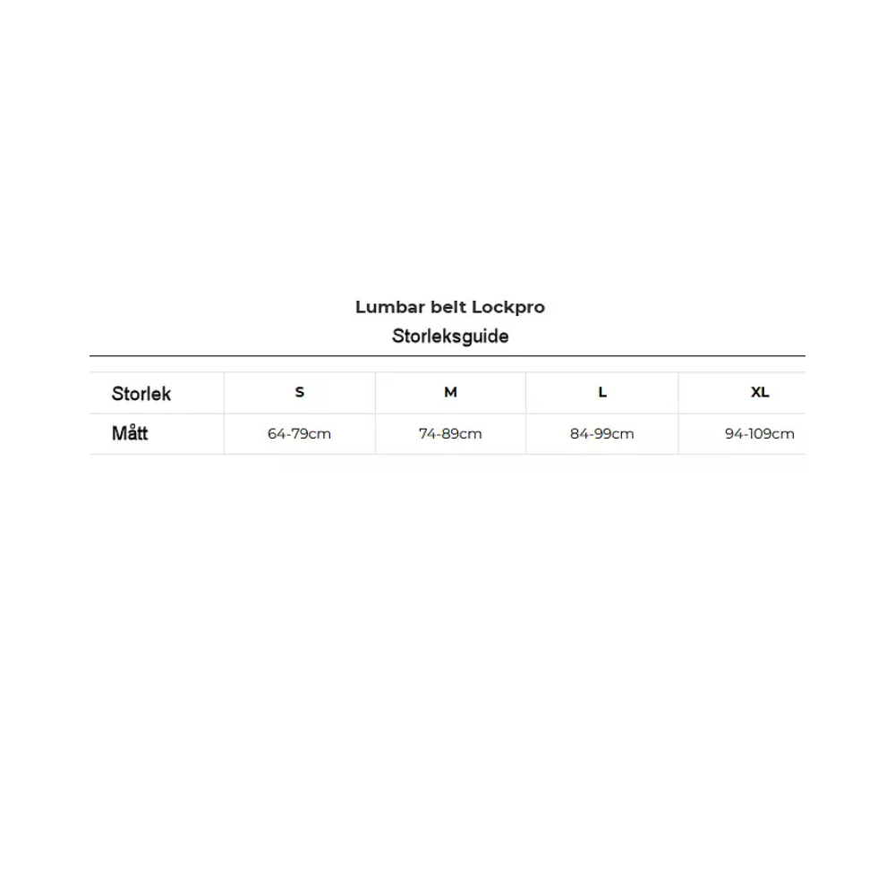 Picsil Lock Pro Lamber Belt Fern