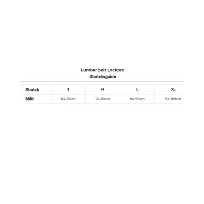 Picsil Lock Pro Lamber Belt Fern