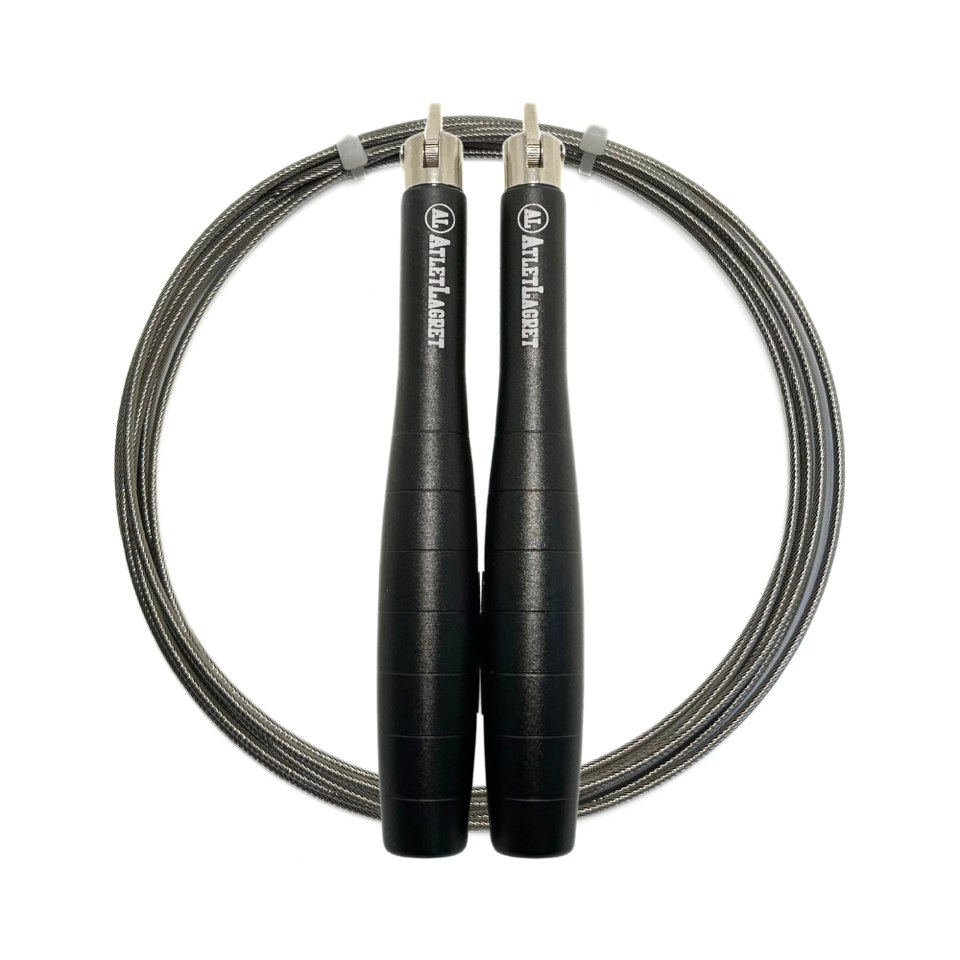 AL Speed Rope Självlåsande hake Black