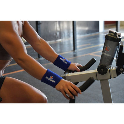 AL Sweatband Bomulls Frotté Blue