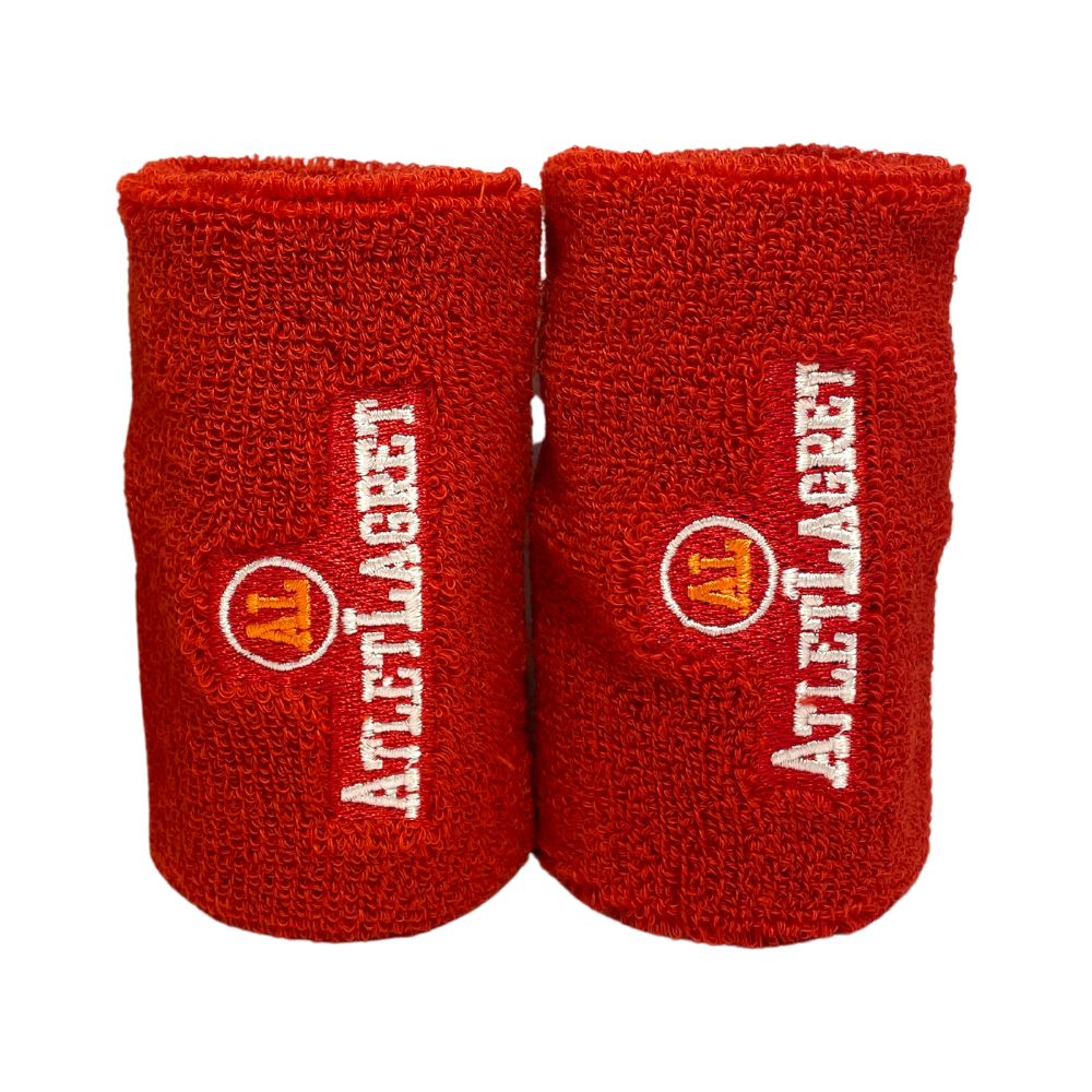 AL Sweatband Bomulls Frotté Red